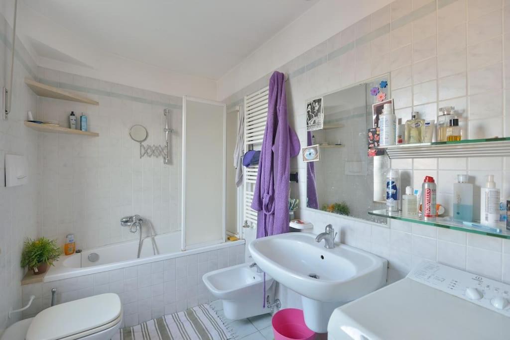 Appartamento Super Sunny Penthouse With Terrace Roma Esterno foto